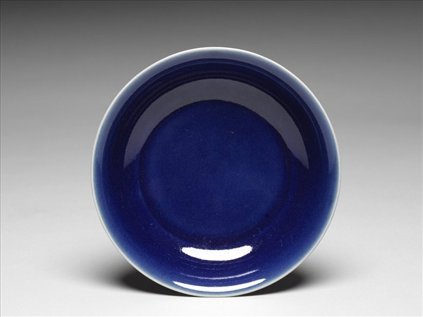 霽青釉盤