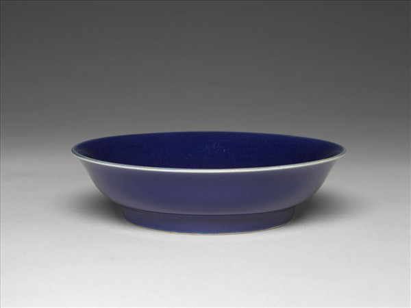 霽青釉盤