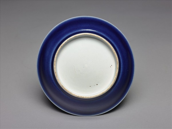 霽青釉盤