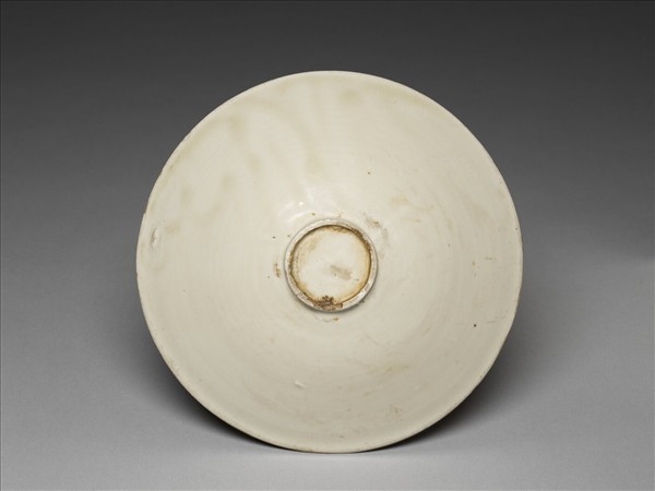 定窯 劃花雙鳧紋碗