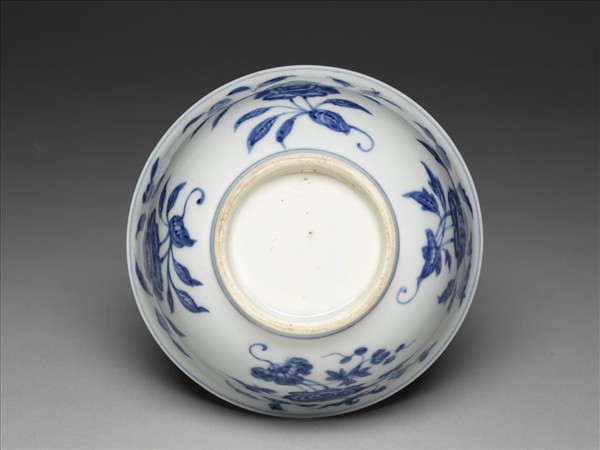 青花花卉紋碗