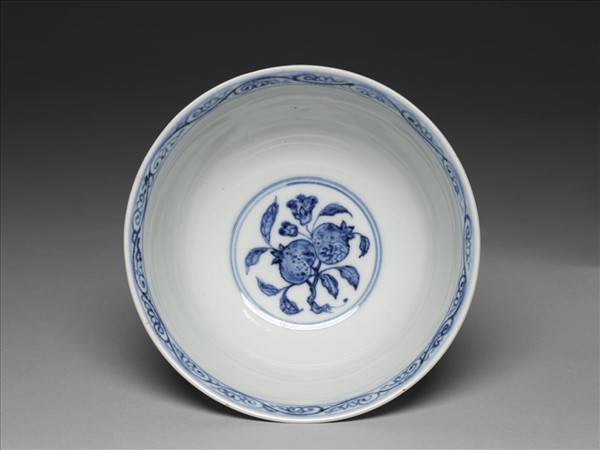 青花花卉紋碗