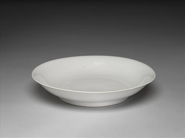 甜白釉碟