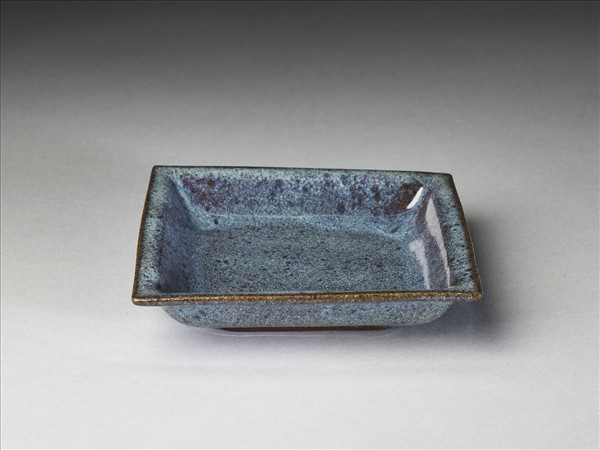 廣窯 仿鈞釉方碟