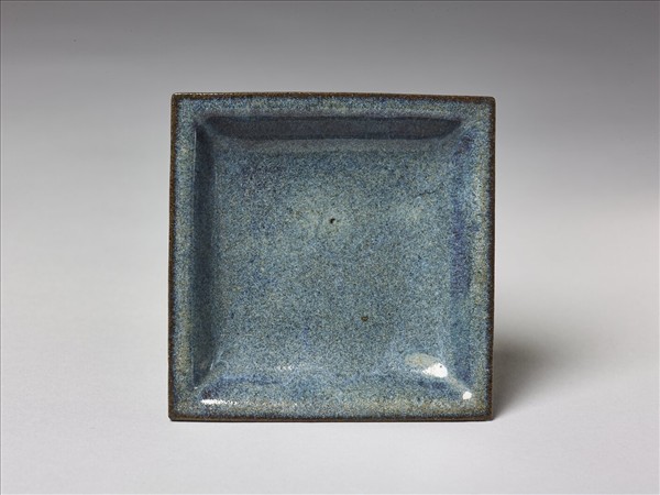 廣窯 仿鈞釉方碟