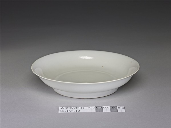 甜白釉碟