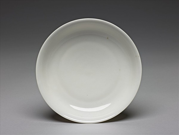 甜白釉碟