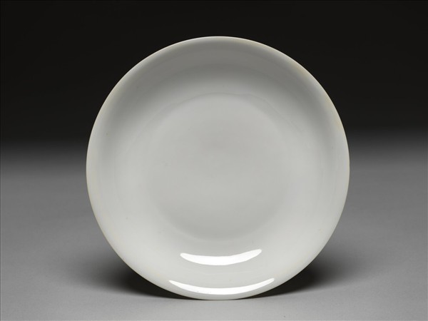 甜白釉碟
