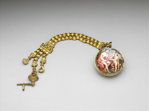 畫琺瑯人物懷錶