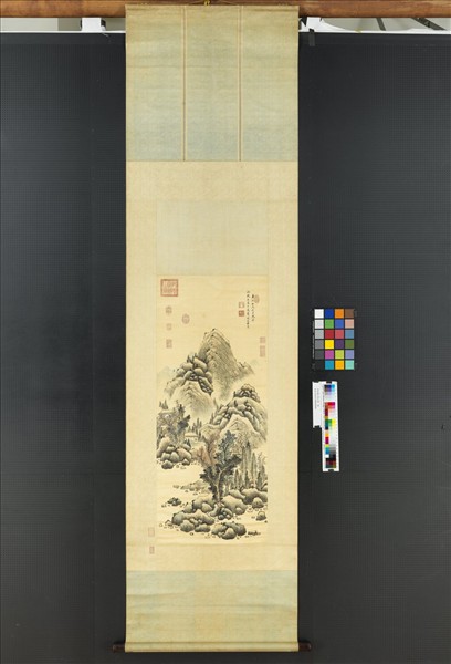 清裕親王夏山圖　軸