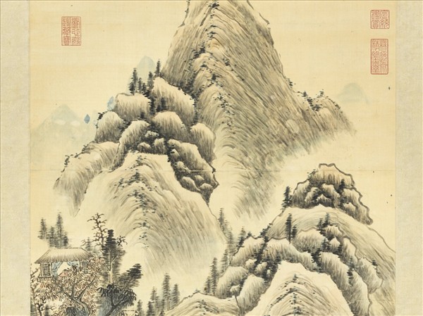 清裕親王夏山圖　軸