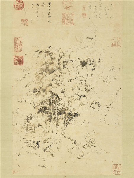 清王原祁畫山水　軸