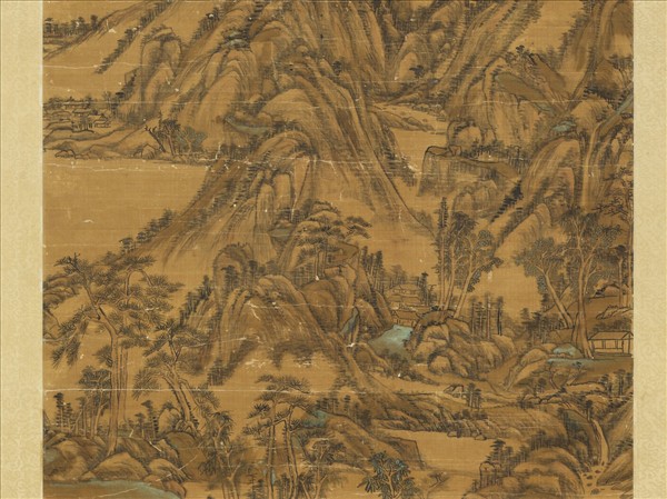 清王原祁重山疊嶂圖　軸