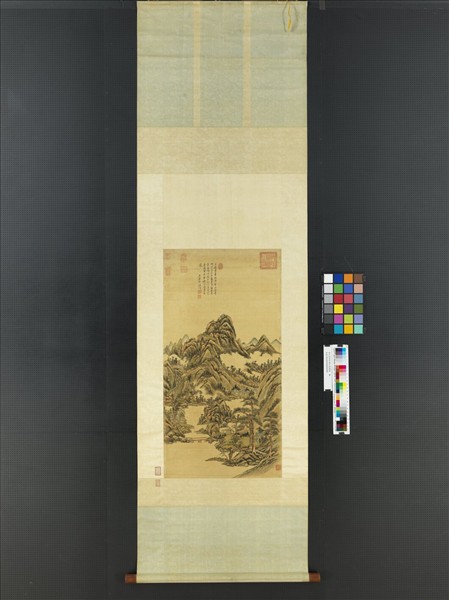 清王原祁仿黃公望筆意　軸