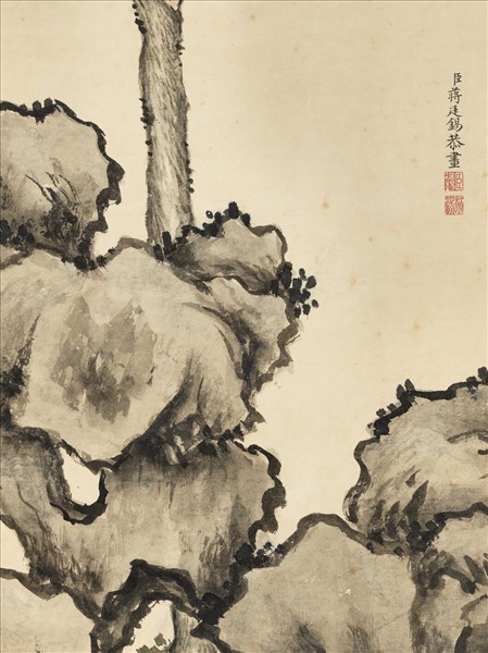 清蔣廷錫佛手寫生　軸