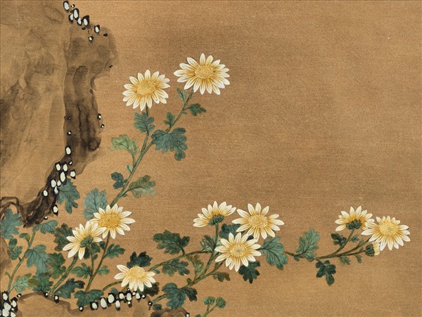 清蔣廷錫花鳥寫生　軸