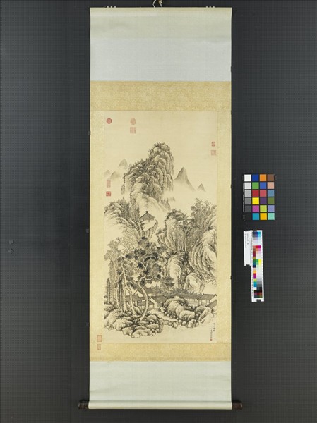 清董邦達山水　軸