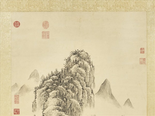 清董邦達山水　軸