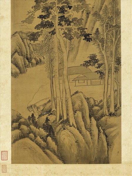 清沈宗敬雙梧書屋　軸