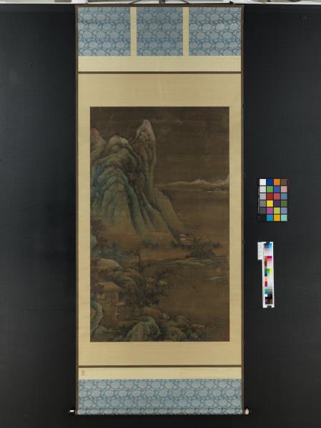 宋樓觀江山雪霽　軸