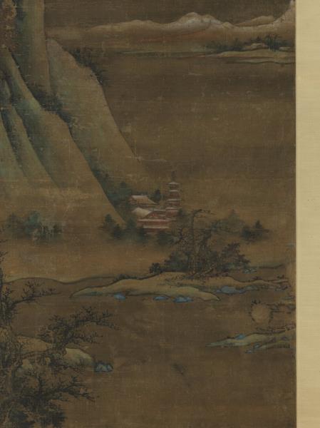 宋樓觀江山雪霽　軸