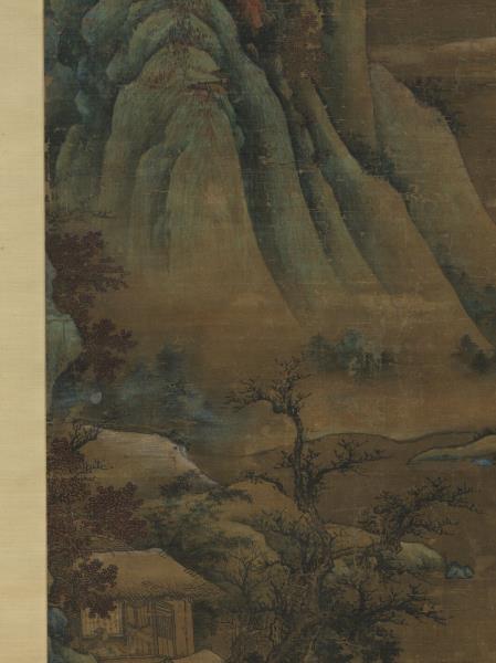 宋樓觀江山雪霽　軸