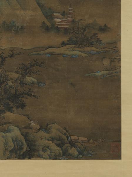 宋樓觀江山雪霽　軸