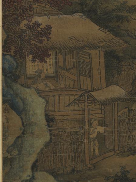 宋樓觀江山雪霽　軸