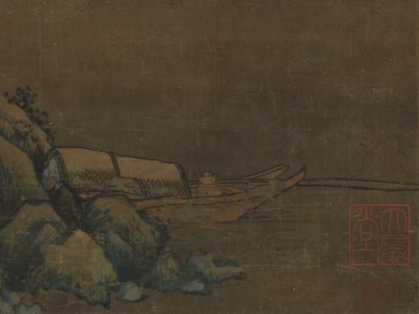 宋樓觀江山雪霽　軸