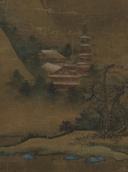 宋樓觀江山雪霽　軸