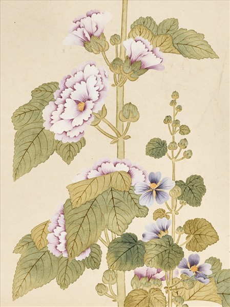 清錢維城畫天中瑞景　軸