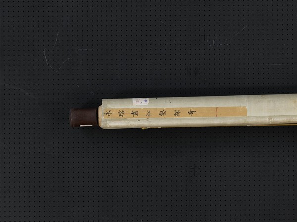 清永瑢畫松壑探奇　軸