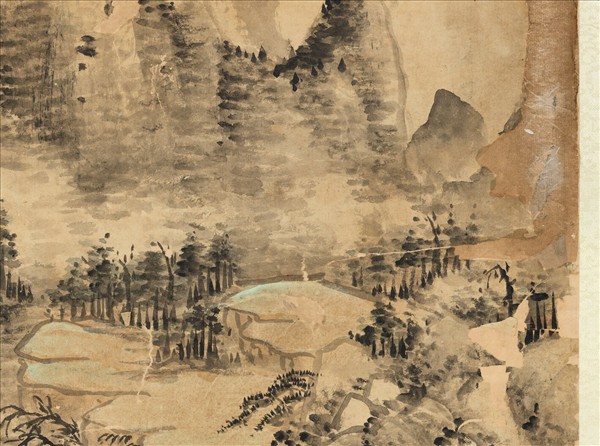 清董誥畫山水　軸