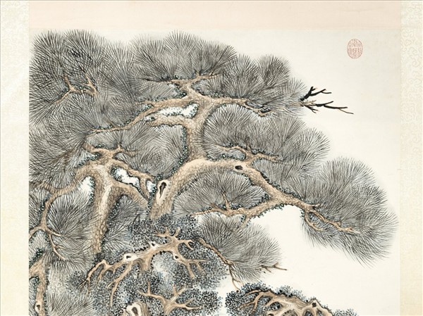 清關槐健節恆春　軸