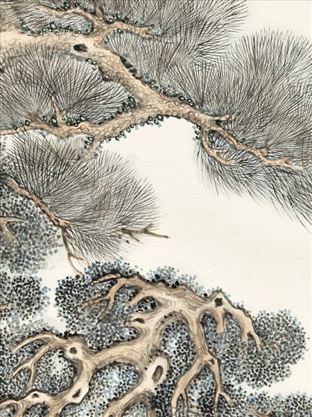 清關槐健節恆春　軸