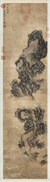 明錢旭中流砥柱　軸