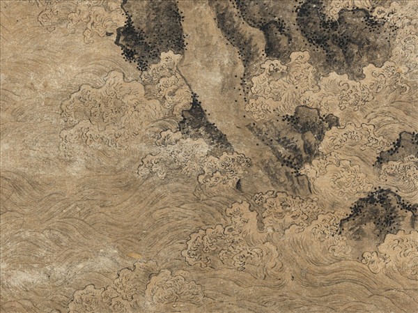 明錢旭中流砥柱　軸