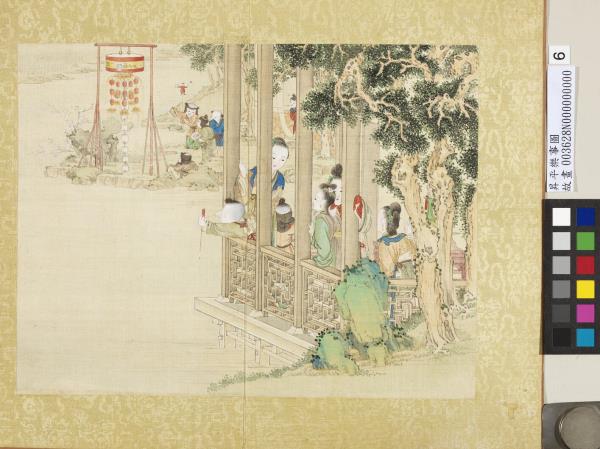 昇平樂事圖　冊　大花燈