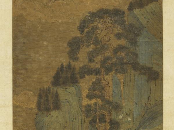 宋趙伯駒飛仙圖　軸