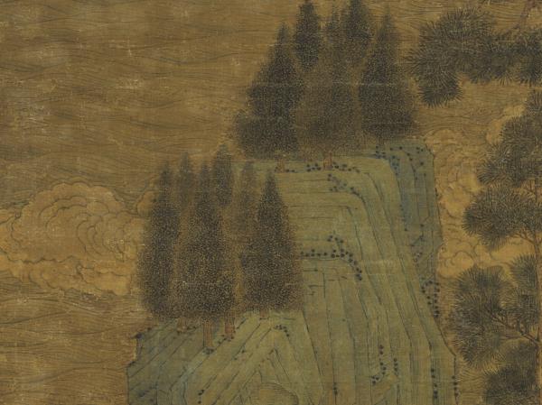 宋趙伯駒飛仙圖軸- 故宮