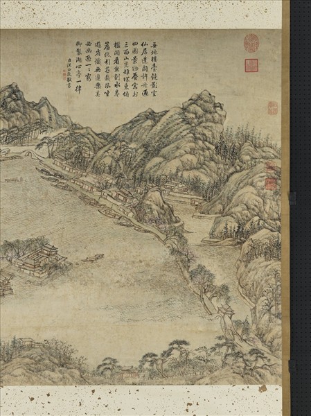 清張宗蒼西湖圖　軸