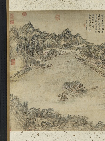 清張宗蒼西湖圖　軸