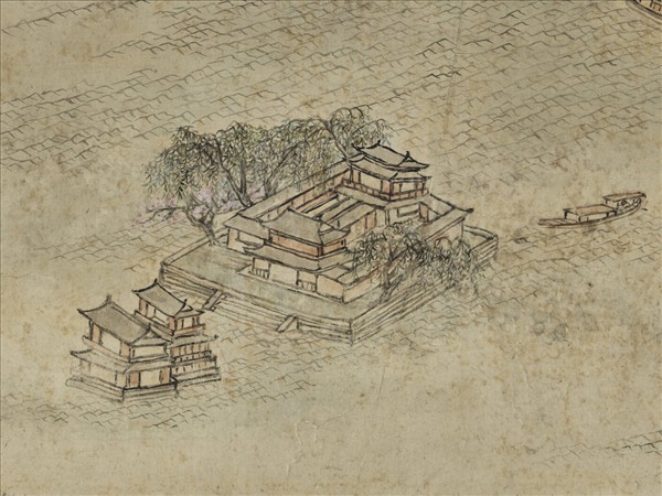 清張宗蒼西湖圖　軸