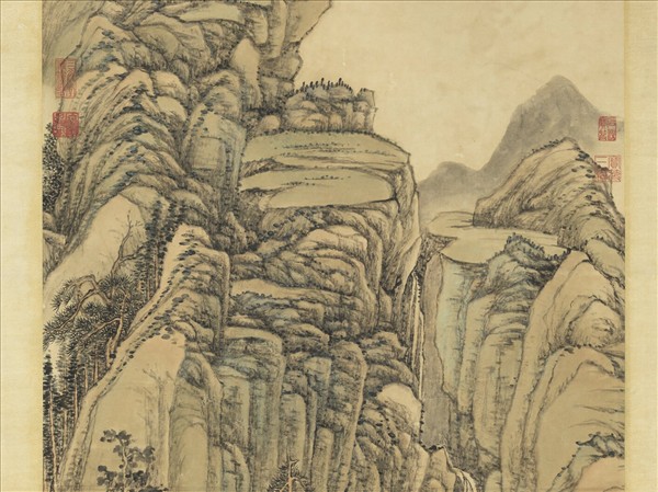 清張宗蒼松陰高士圖 軸 - 故宮