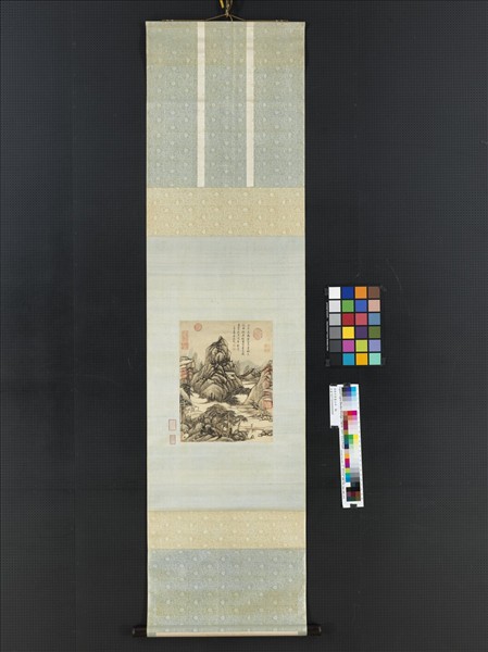 清張宗蒼畫山水　軸