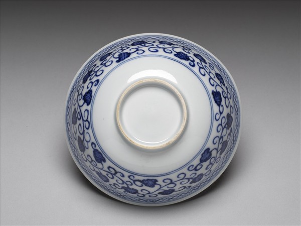 青花蓮塘紋碗