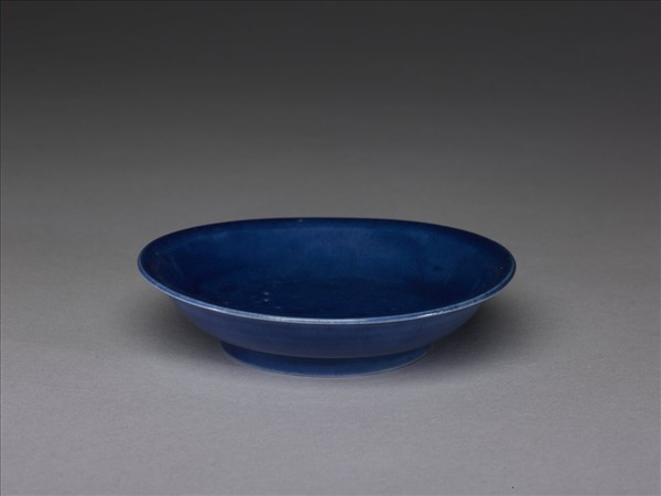 霽青釉盤
