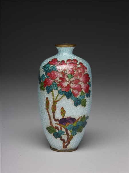 銅胎畫琺瑯花卉盒- 故宮