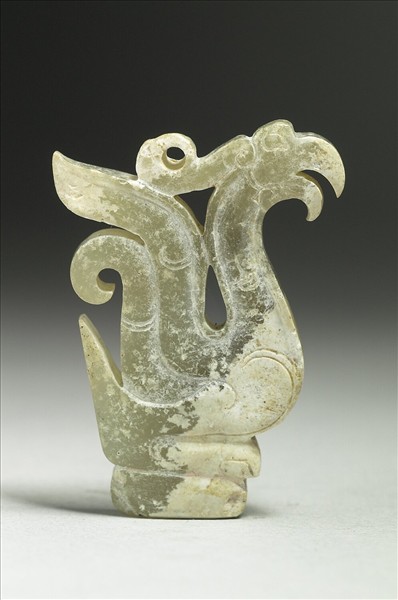 玉鳳形嵌飾