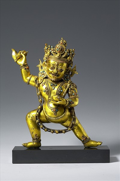 大黑天展左立像